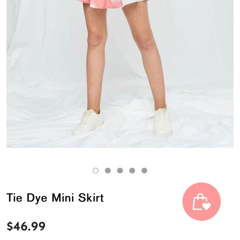 Hayden Girls size M tie dye tiered skirt! - Picture 4 of 5